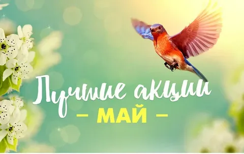 АКЦИИ МАЯ!